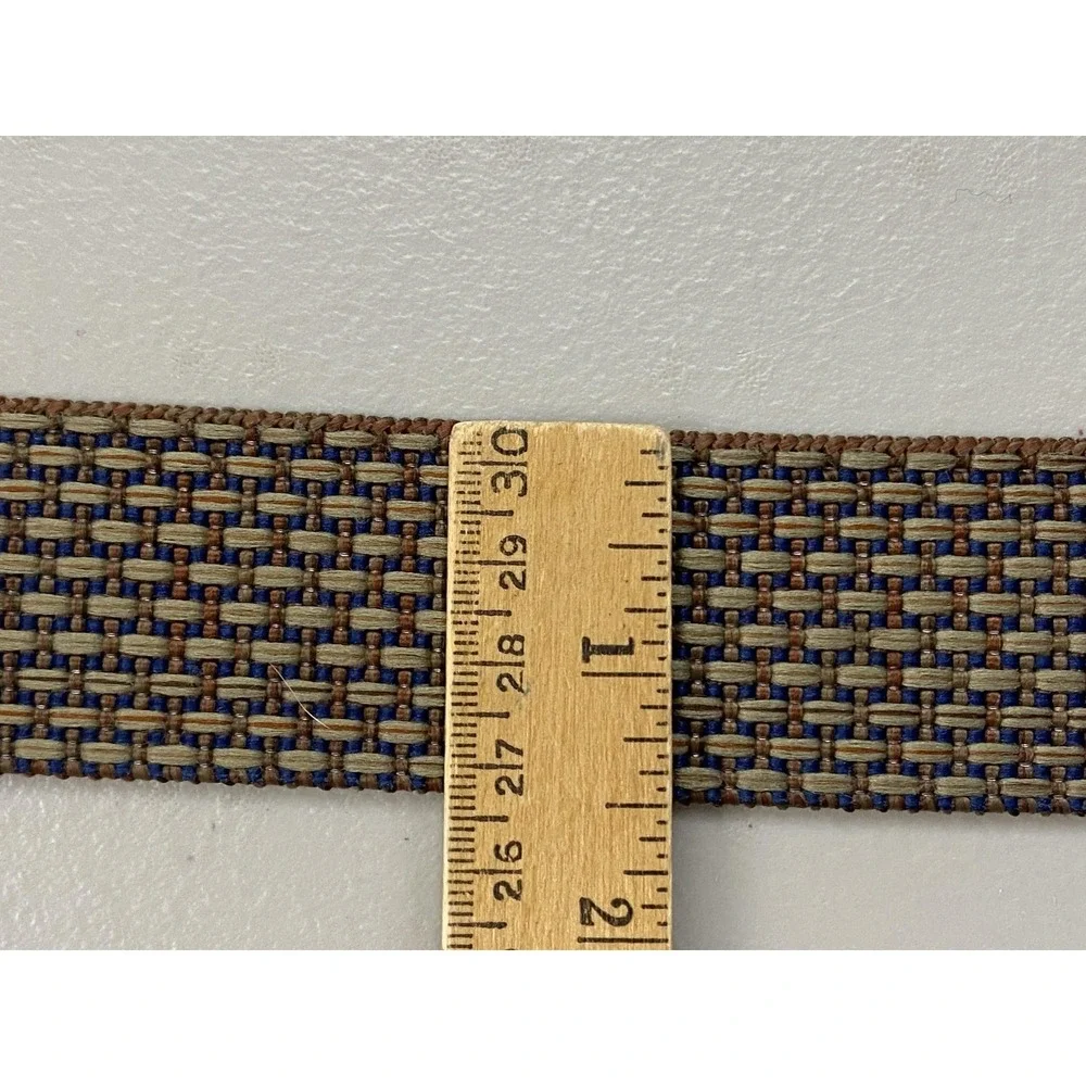 Bison Designs Belt Mens Medium Brown Nylon Webbing Bottle Opener 34 36 38